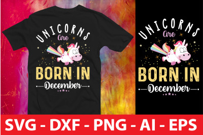 Unicorns Are Born In December