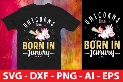 Unicorns Are Born In Janury