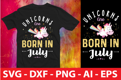 Unicorns Are Born In July