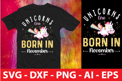 Unicorns Are Born In November