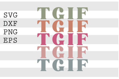 TGIF SVG