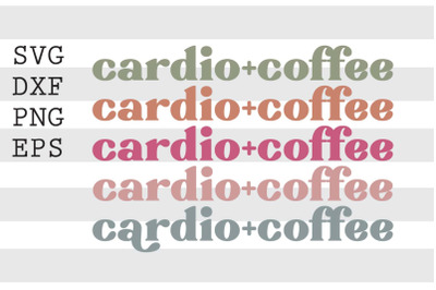 Cardio coffee SVG