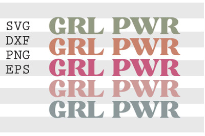 GRL PWR SVG