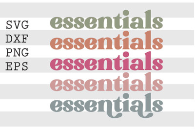 Essentials SVG