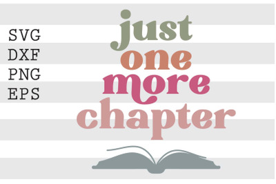 Just one more chapter SVG