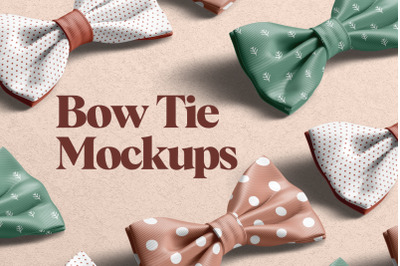 Bow Tie Mockups
