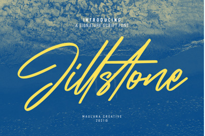 Jillstone Signature Script Font