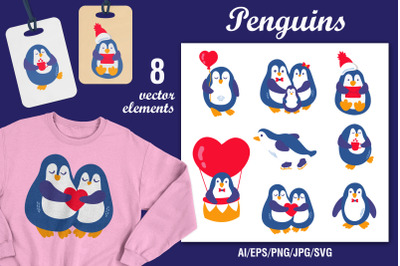 Penguins SVG