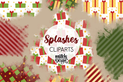 Christmas Presents Splashes