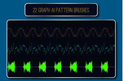 Oscillation Waves Vector Pattern Brushes - 22 Impulse Graph Hesitation