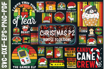 Christmas Bundle. 30 Designs