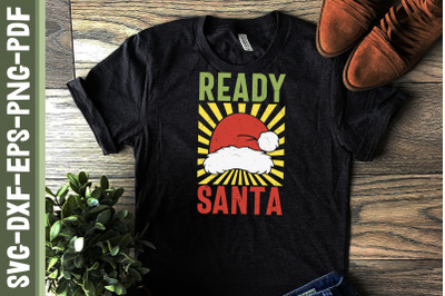 Merry Christmas Ready Santa Claus