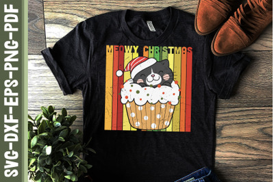 Christmas Design Meowy Christmas Holiday