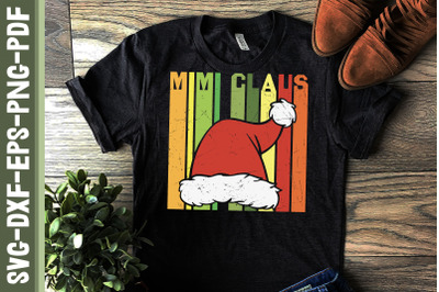 Christmas Design Mimi Clause Cute