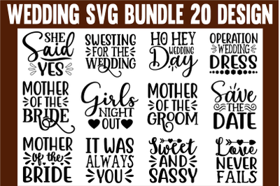 wedding svg bundle