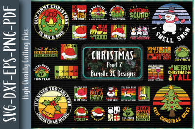 Christmas Bundle. 30 Designs