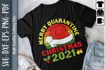 Merry Quarantine 2021 Santa Claus