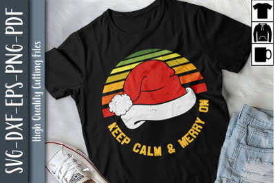 Merry Christmas Keep Calm &amp; Merry on