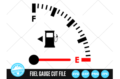 Fuel Gauge SVG | Gas Gauge Cut File | Car SVG