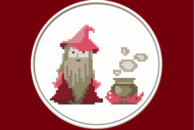 Wizard - PDF Downloadable Printable Cross Stitch Pattern