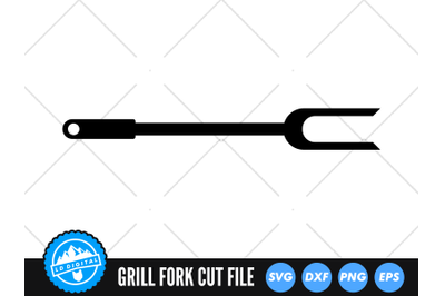 BBQ Grill Fork SVG | Grill Fork SVG Cut File | Barbeque SVG