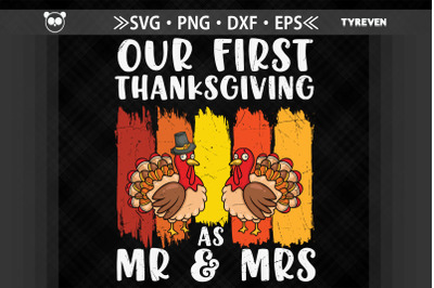 Our First Thanksgiving as Mr And Mrs