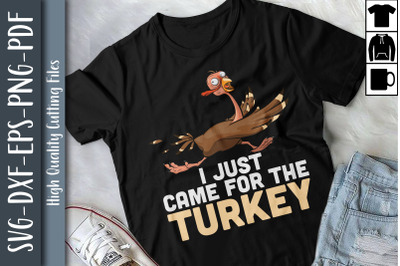 I Just Came For The Turkey