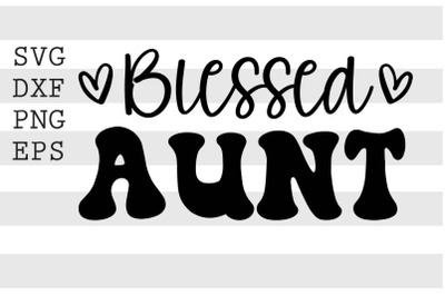 Blessed aunt SVG