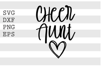 Cheer aunt SVG