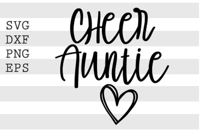 Cheer auntie SVG