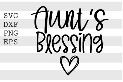 Aunt&#039;s blessing SVG