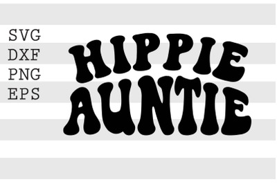 Hippie auntie SVG