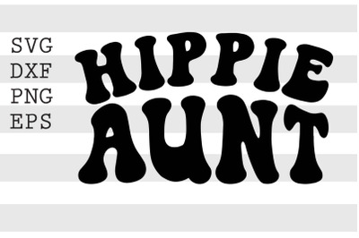 Hippie aunt SVG