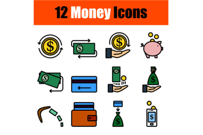 Money Icon Set