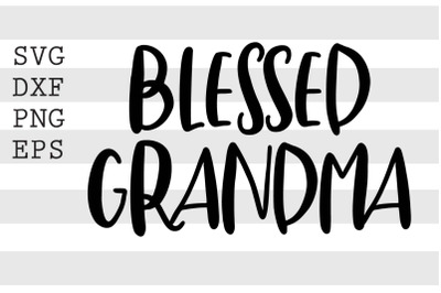 Blessed grandma SVG