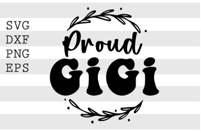 Proud gigi SVG