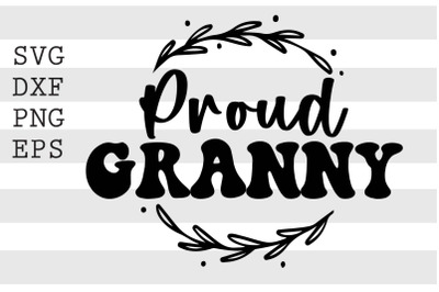 Proud granny SVG