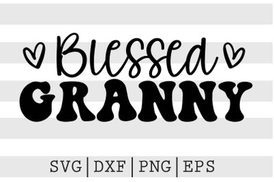 Blessed granny SVG