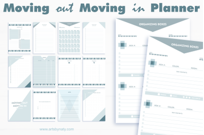 Moving Out, Moving In Printable Planner.