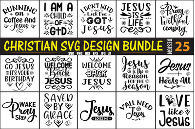 Christian SVG Design Bundle