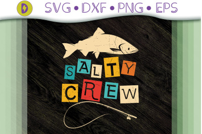 Salty Crew Fishing Design