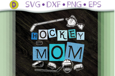 Hockey Mom Ice Hockey Design