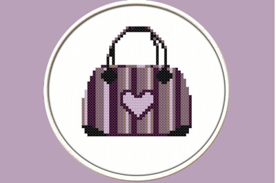 Bag Couture - PDF Downloadable Printable Cross Stitch Pattern