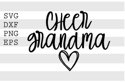 Cheer grandma SVG