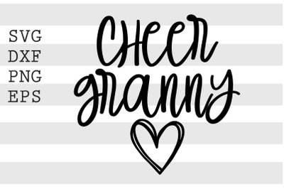 Cheer granny SVG