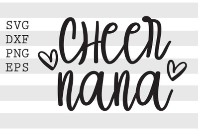 Cheer nana SVG