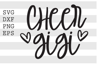 Cheer gigi SVG