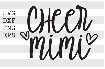 Cheer mimi SVG