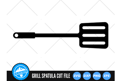 BBQ Grill Spatula SVG | Barbeque Cut File | Grilling Spatula SVG