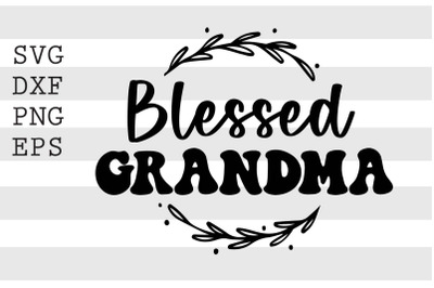 Blessed grandma SVG